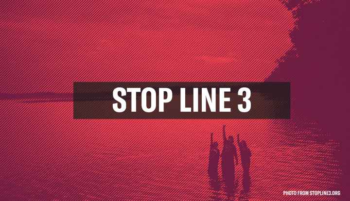 Stop Line 3 Graphic