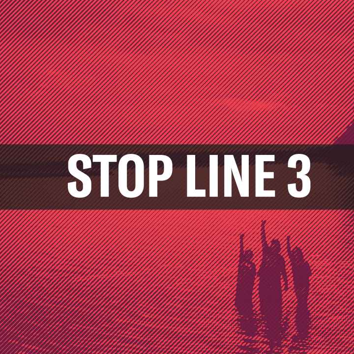 Stop Line 3 Graphic