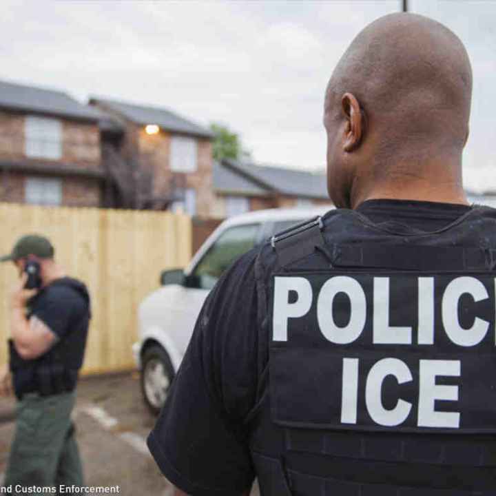 image of ICE agent